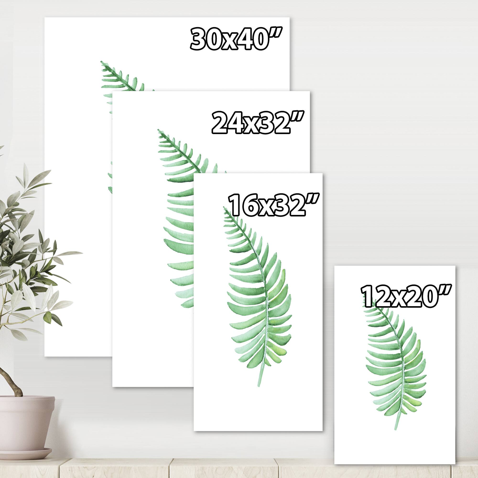 Designart - Tropical Leaf Of Monstera III
